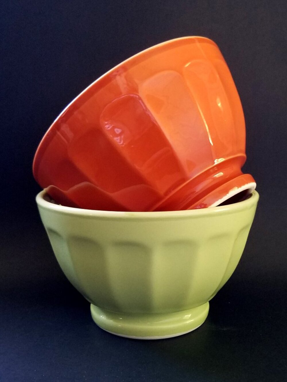 Daniela Fuzzi Ribbed Ice Cream Bowls Made in Italy